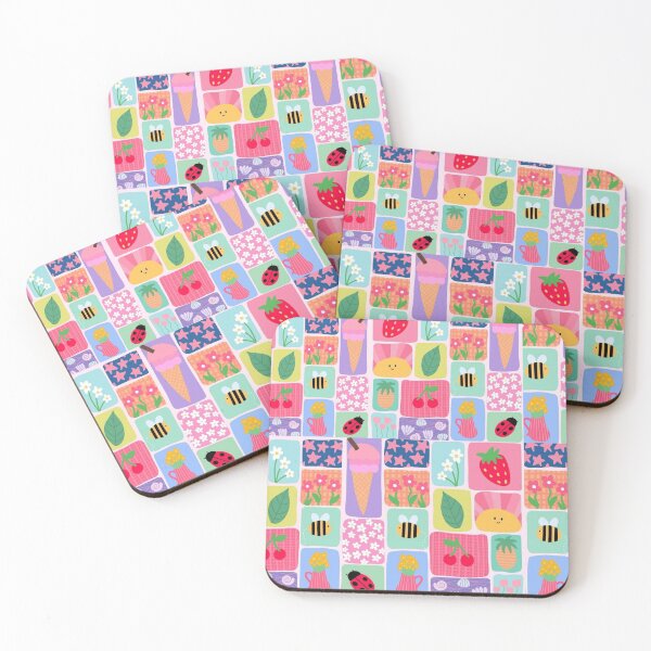 Item preview,  ​Cute Patchwork Summer Vibes Y2K Aesthetic designed and sold by crystalar95.