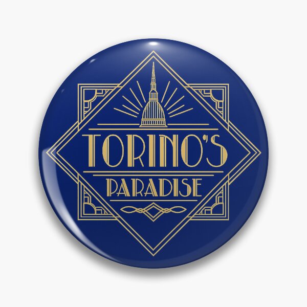 Item preview, Torino's Paradise - Art Deco Mole Antonelliana Gold Logo designed and sold by Torinostalgia.