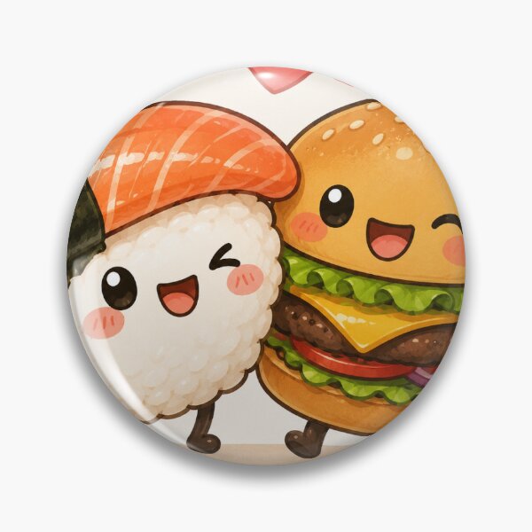 Artikelvorschau, Süßer Sushi-Burger, beste Freunde entworfen und verkauft von オルフェドリーム.