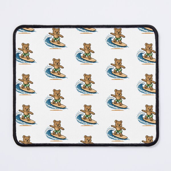Item preview, Cute Pixel Art Surfing Quokka - Retro 8-Bit Wildlife Design designed and sold by SLGA-Designs.