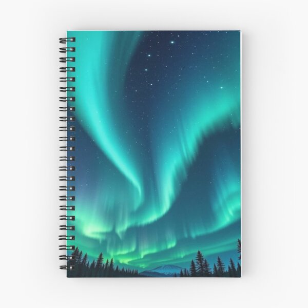 Item preview, Northern Lights Aurora Night Artwork  designed and sold by NivyasArtistry.
