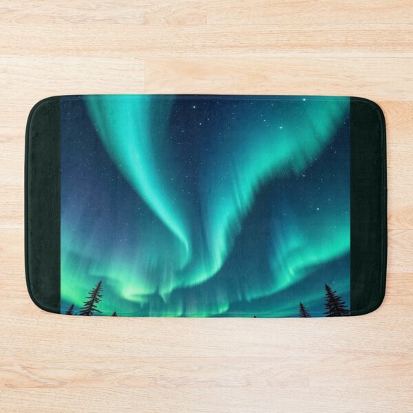 Item preview, Northern Lights Aurora Night Artwork  designed and sold by NivyasArtistry.