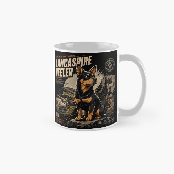 Item preview, Lancashire Heeler Working Dog Heritage Illustration designed and sold by Abidel.