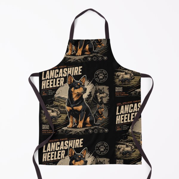 Item preview, Lancashire Heeler Working Dog Heritage Illustration designed and sold by Abidel.