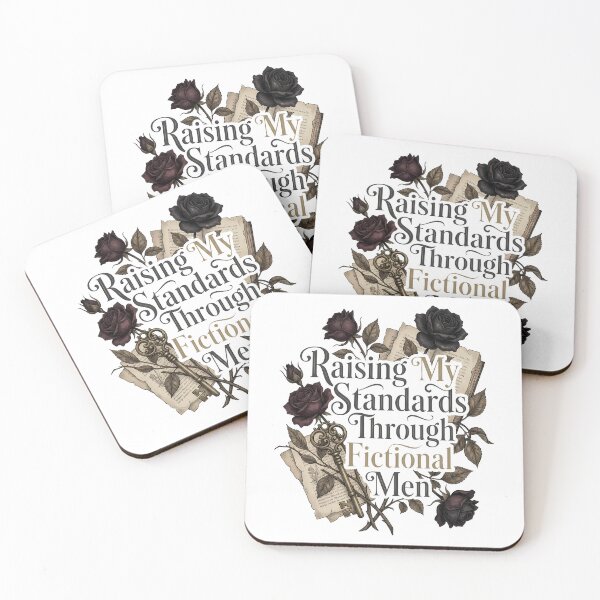 Item preview, Raising My Standards Fictional Men Dark Romance Spicy Books Quote designed and sold by WorldShop17.