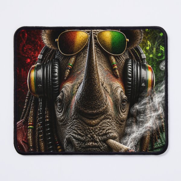 Item preview, RASTA RHINO designed and sold by johnnyssandart.
