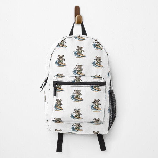 Item preview, Cute Pixel Art Surfing Koala - Retro 8-Bit Wildlife Design designed and sold by SLGA-Designs.