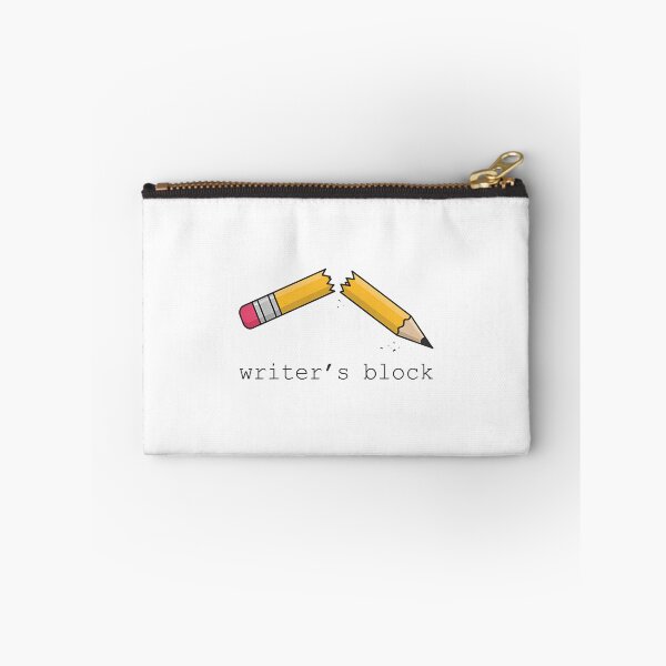 Item preview, WRITER'S BLOCK - Broken Pencil designed and sold by Zazz Lee.