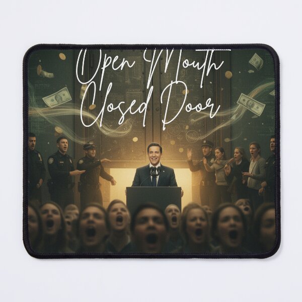 Item preview, Open Mouth Closed Door designed and sold by Intentional Unrest.
