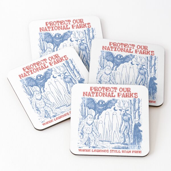 Item preview, Vintage Cryptid National Parks designed and sold by PearlArtss.