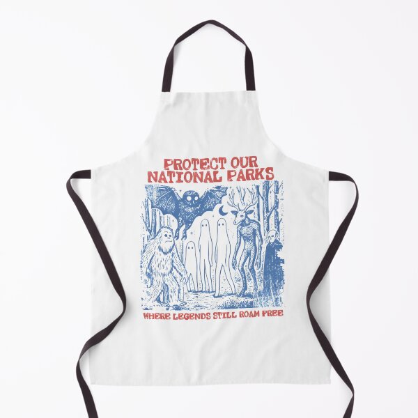 Item preview, Vintage Cryptid National Parks designed and sold by PearlArtss.