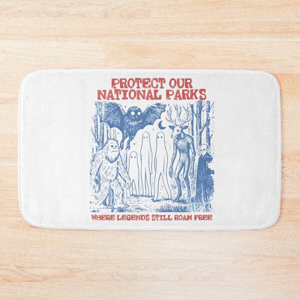 Item preview, Vintage Cryptid National Parks designed and sold by PearlArtss.