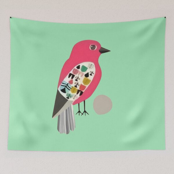 Item preview, Pink Bird With Egg designed and sold by VictorIos.