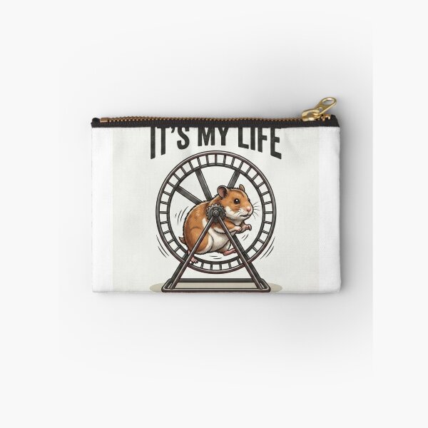 Item preview, It's My Life - Funny Hamster Wheel Life Crisis Graphic designed and sold by BoldConcept43.