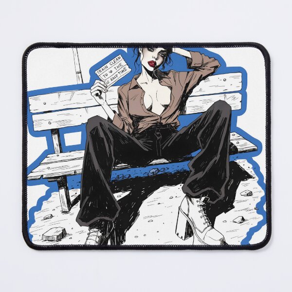 Item preview, Illustration of stylish woman as clean cutout designed and sold by Creative88Art.