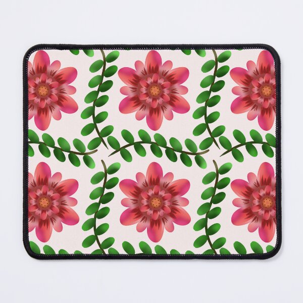 Item preview, Pink Floral Seamless Pattern | Hand Drawn Botanical Flower Print | Elegant Garden Bloom Design designed and sold by HopeAndHustle.