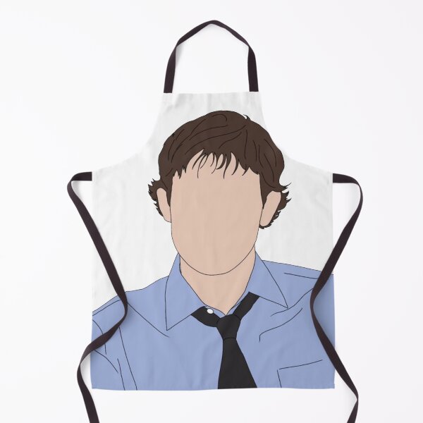Item preview, Jim Halpert Faceless Portrait Shirt - The Office TV Show Fan Art T-Shirt designed and sold by ItsAllYellow.