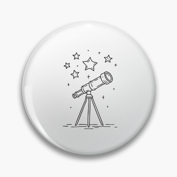 Item preview, A telescope aimed at star drawings on the ceiling designed and sold by rasagamastore.
