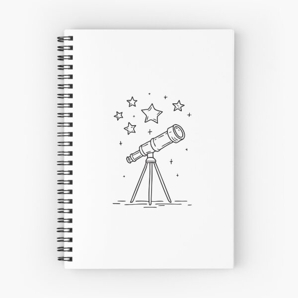 Item preview, A telescope aimed at star drawings on the ceiling designed and sold by rasagamastore.