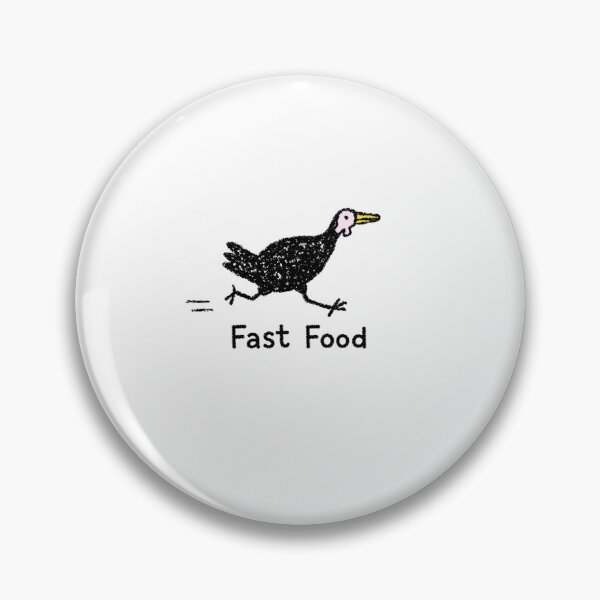 Item preview, Fast Food Running Turkey | Funny Thanksgiving Turkey Cartoon designed and sold by Ramona-Gliga.