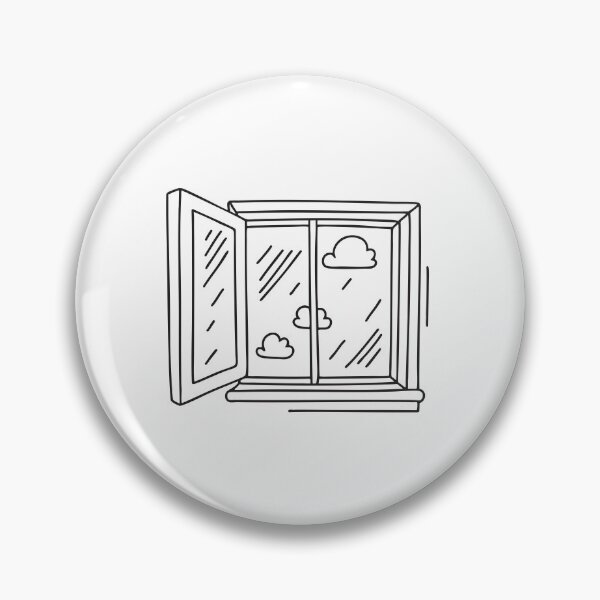 Item preview, A window partially lifted upward designed and sold by rasagamastore.