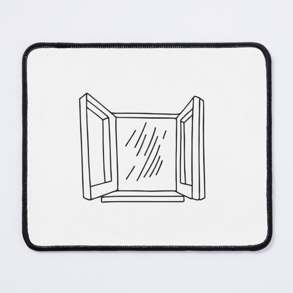 Item preview, A window halfway opened upwards designed and sold by rasagamastore.