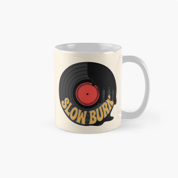 Item preview, SLOW BURN - Melting Vinyl Record Retro designed and sold by Zazz Lee.