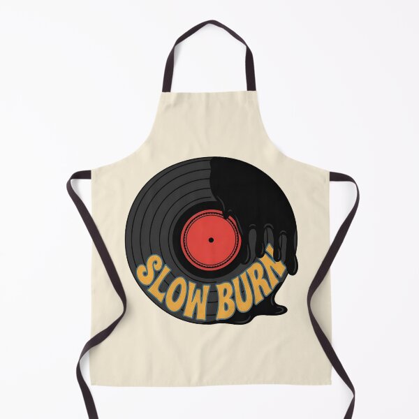 Item preview, SLOW BURN - Melting Vinyl Record Retro designed and sold by Zazz Lee.