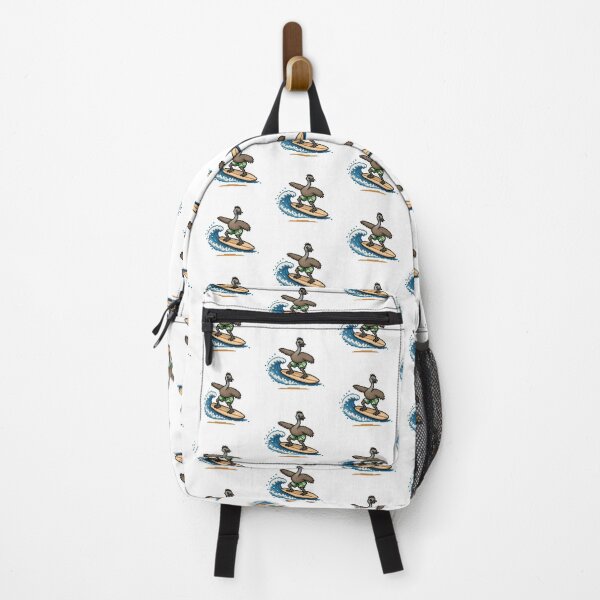 Item preview, Cute Pixel Art Surfing Emu - Retro 8-Bit Wildlife Design designed and sold by SLGA-Designs.