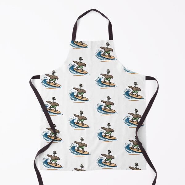 Item preview, Cute Pixel Art Surfing Emu - Retro 8-Bit Wildlife Design designed and sold by SLGA-Designs.