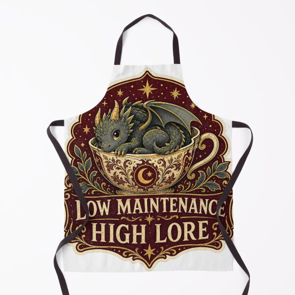 Item preview, Low Maintenance, High Lore designed and sold by Peak Pop Studio..