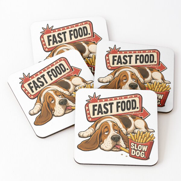 Item preview, Funny Basset Hound French Fry Lover designed and sold by Gentlestate.