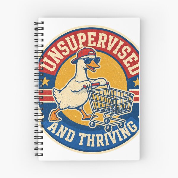 Item preview, Unsupervised and Thriving designed and sold by Peak Pop Studio..
