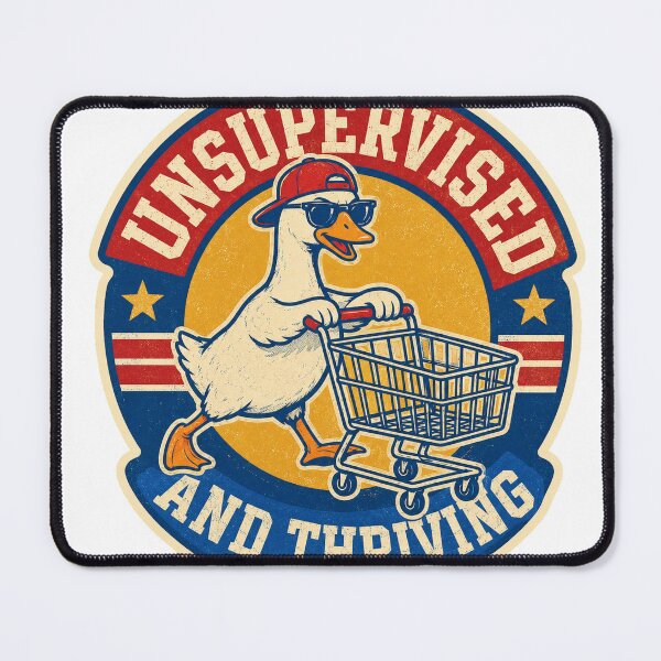 Item preview, Unsupervised and Thriving designed and sold by Peak Pop Studio..