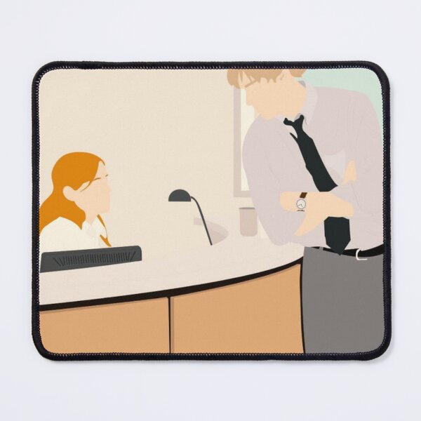Item preview, Jim and Pam Reception Desk Shirt - The Office TV Show designed and sold by ItsAllYellow.