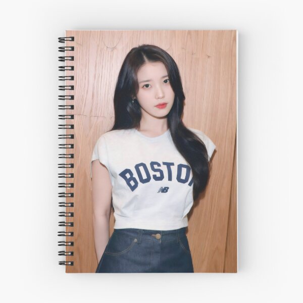 Item preview, Iu/Lee Ji-eun Boston Athleisure Chic Kpop Sticker designed and sold by Billy Morfo™.