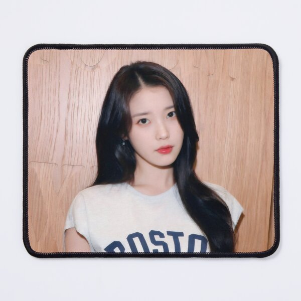 Item preview, Iu/Lee Ji-eun Boston Athleisure Chic Kpop Sticker designed and sold by Billy Morfo™.