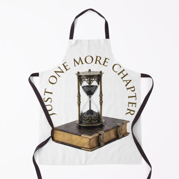 Item preview, Just One More Chapter Gothic Hourglass Dark Academia Bookish Quote designed and sold by WorldShop17.
