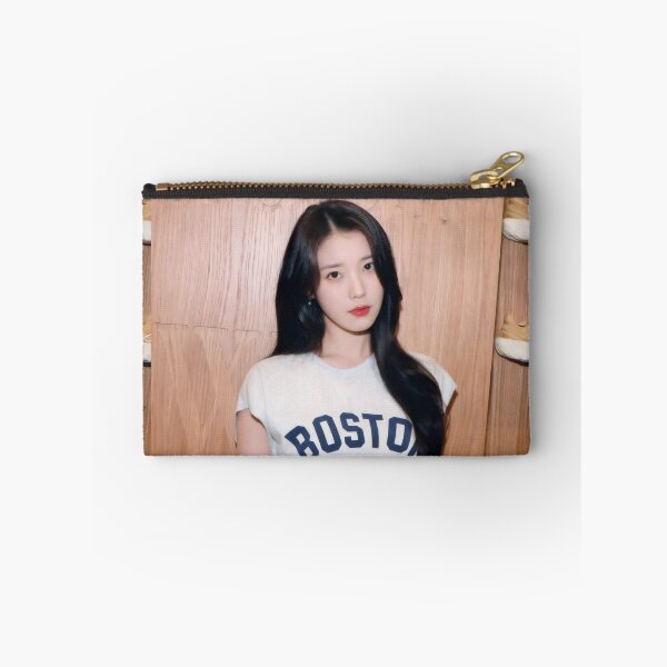 Item preview, Iu/Lee Ji-eun Boston Athleisure Chic Kpop Sticker designed and sold by Billy Morfo™.