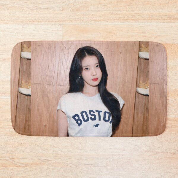 Item preview, Iu/Lee Ji-eun Boston Athleisure Chic Kpop Sticker designed and sold by William Cano.