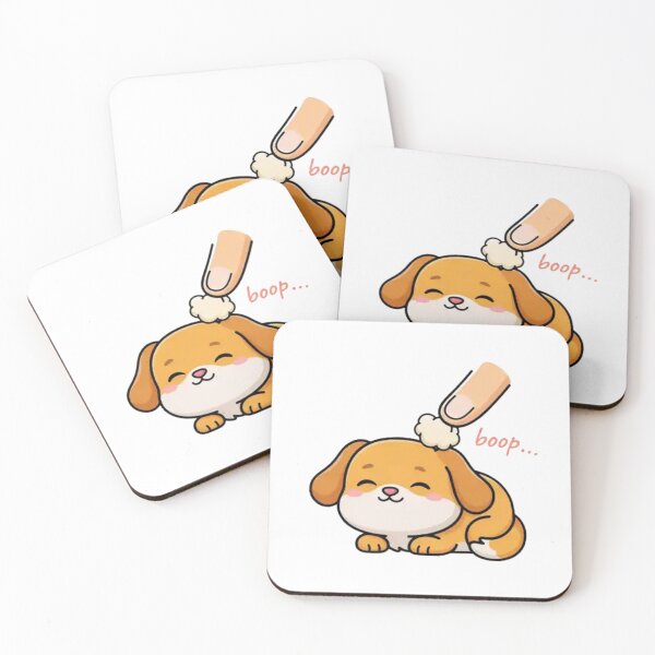 Item preview, Funny Boop The Snoot Puppy – Cute Cartoon Dog Illustration with Happy Kawaii Pet Style designed and sold by Charonde.