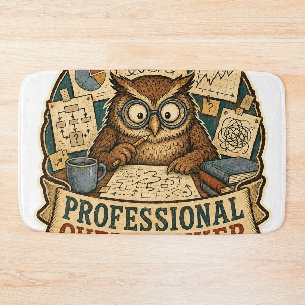 Item preview, Professional Overthinker designed and sold by Peak Pop Studio..