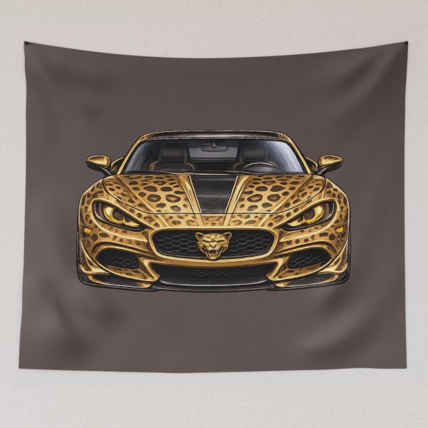 Item preview, BV-TLG — Leopard Gold Performance Coupe — Front View designed and sold by BROHLine Studio.