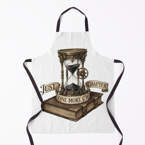 Item preview, Just One More Chapter Gothic Hourglass Dark Academia Bookish Quote designed and sold by WorldShop17.