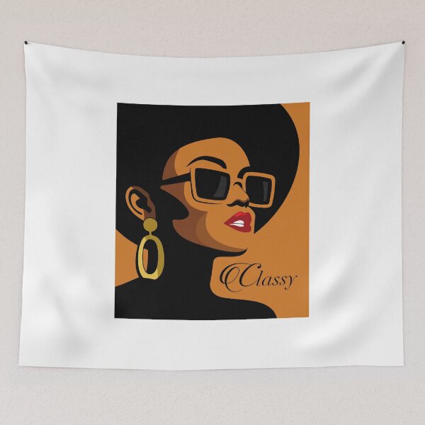 Item preview, Afrocentric Black Culture Fashion Classy Woman designed and sold by artCreativeColony.