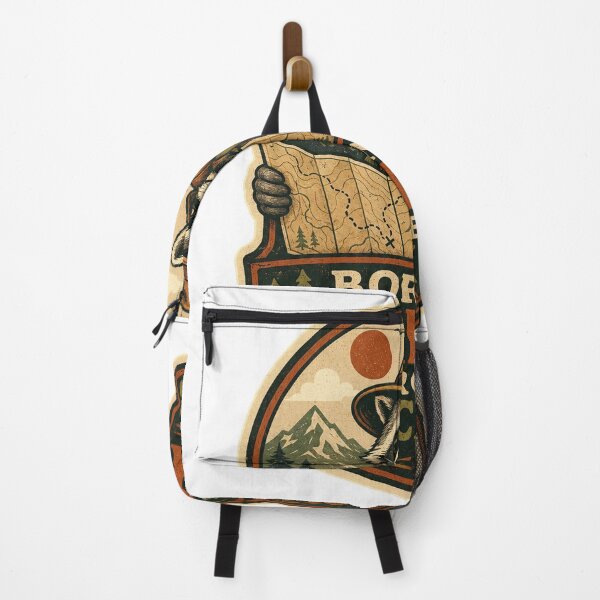 Item preview, Born to Wander, Forced to Check Maps designed and sold by Peak Pop Designs | Funny Gifts, Cozy Art & Cute Animals .