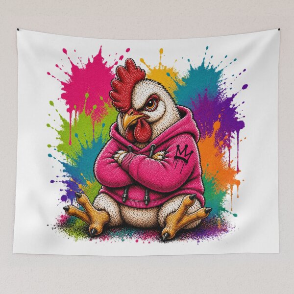 Item preview, Graffiti Chicken designed and sold by Thor-stone.