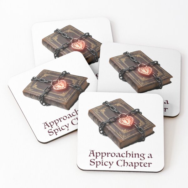 Item preview, Approaching Spicy Chapter Locked Book Dark Romance Booktok Humor designed and sold by WorldShop17.