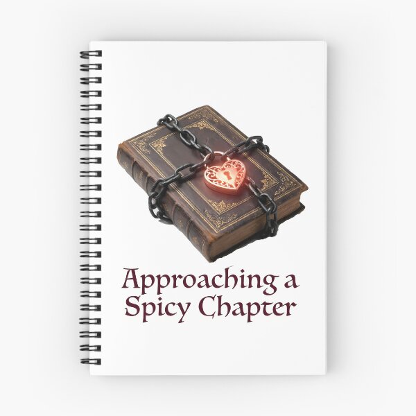 Item preview, Approaching Spicy Chapter Locked Book Dark Romance Booktok Humor designed and sold by WorldShop17.