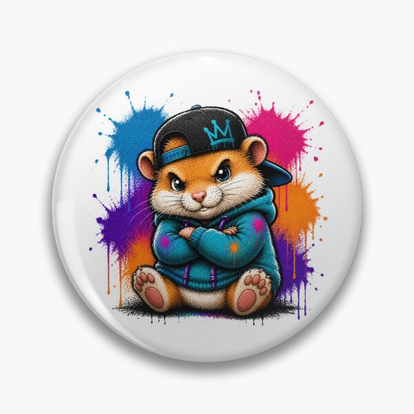 Artikelvorschau, Graffiti-Hamster entworfen und verkauft von Thor-stone.